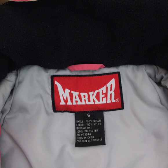 Marker Ski Snowboard Winter Jacket Women’s Size 6 - Picture 7 of 8
